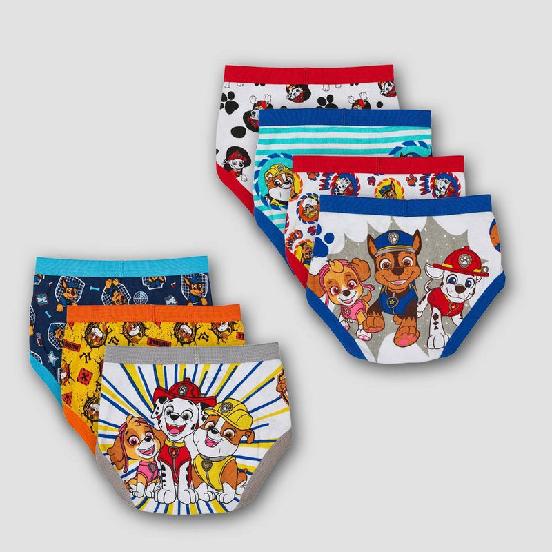 Toddler Boys' 7pk PAW Patrol Classic Briefs - 2T-3T