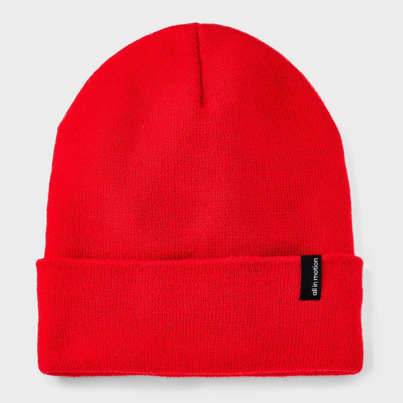 Women's Fleece Beanie - All In Motion Red