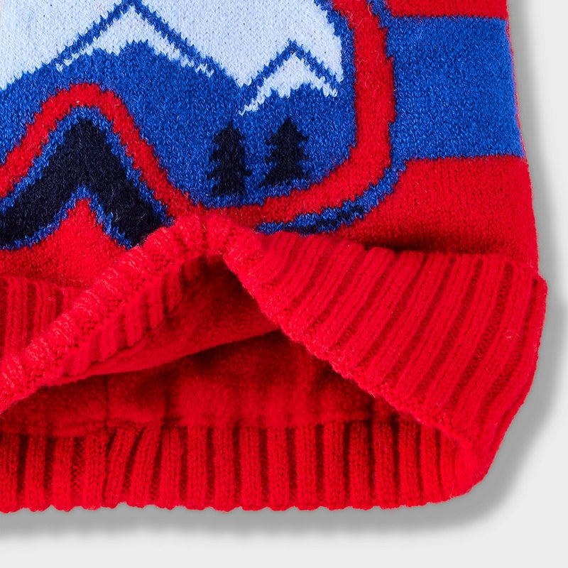Boys' Retro Ski Goggle Beanie Hat - Cat & Jack Red