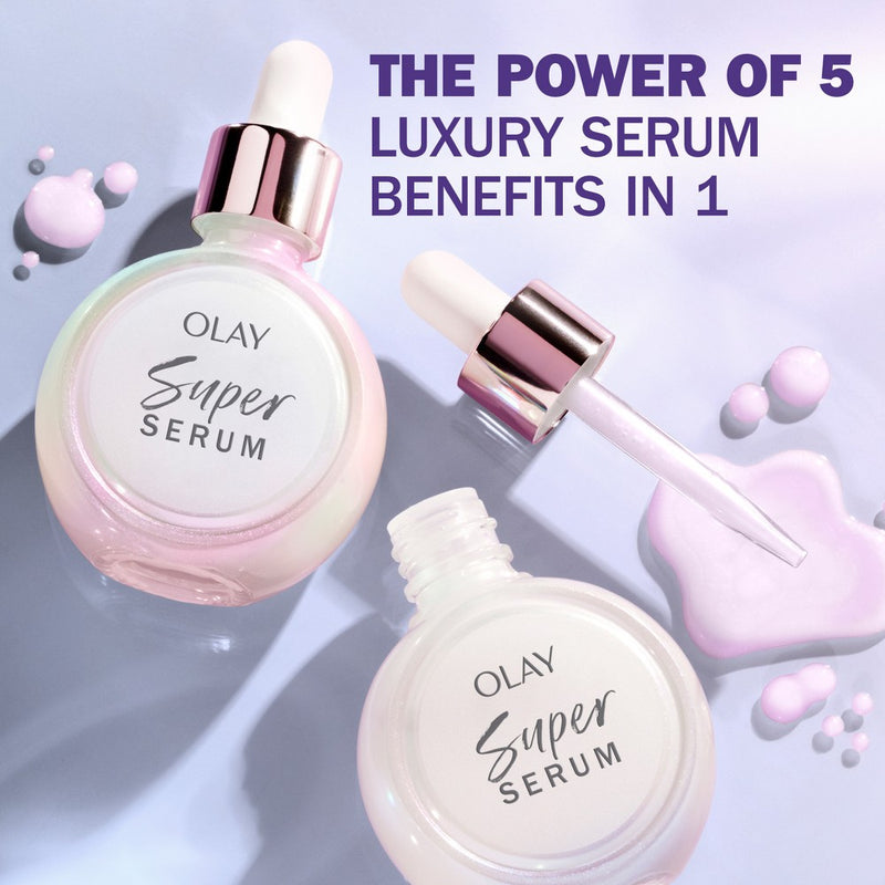 Olay Super 5-in-1 Benefit Face Serum - 1.7oz