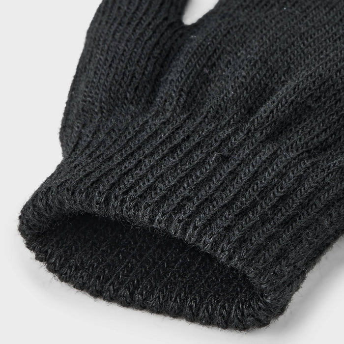 Kids' 3pk Value Gloves - Cat & Jack Black