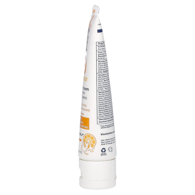 Kiss My Face Face Factor SPF 50 Mineral Sunscreen - 2 oz