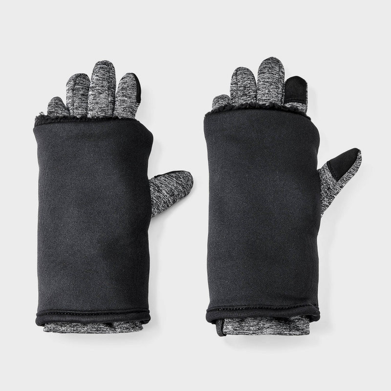 Kids' Running 3 in 1 Glove - All In Motion Black 4-7