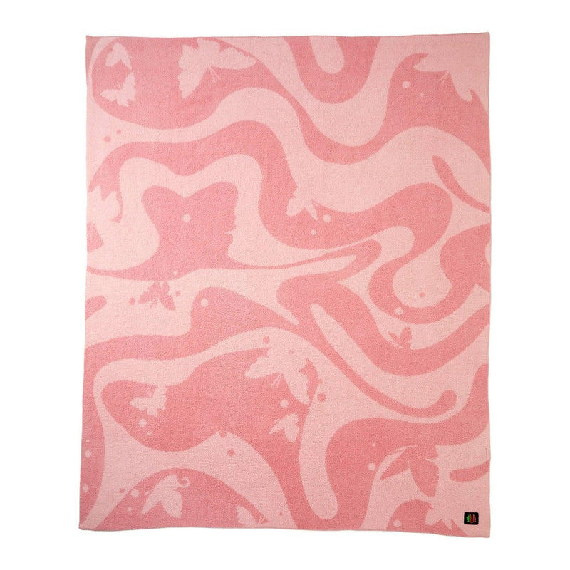 Wicked Intarsia Throw Blanket Glinda