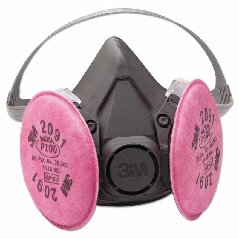 3M 6291 Half Facepiece Respirator 6000 Series Reusable