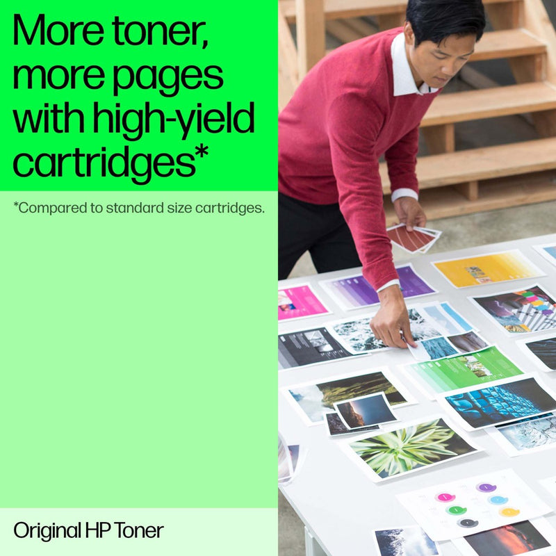 HP Inc. 508A Cyan Original LaserJet Toner Cartridge, ~5,000 pages, CF361A