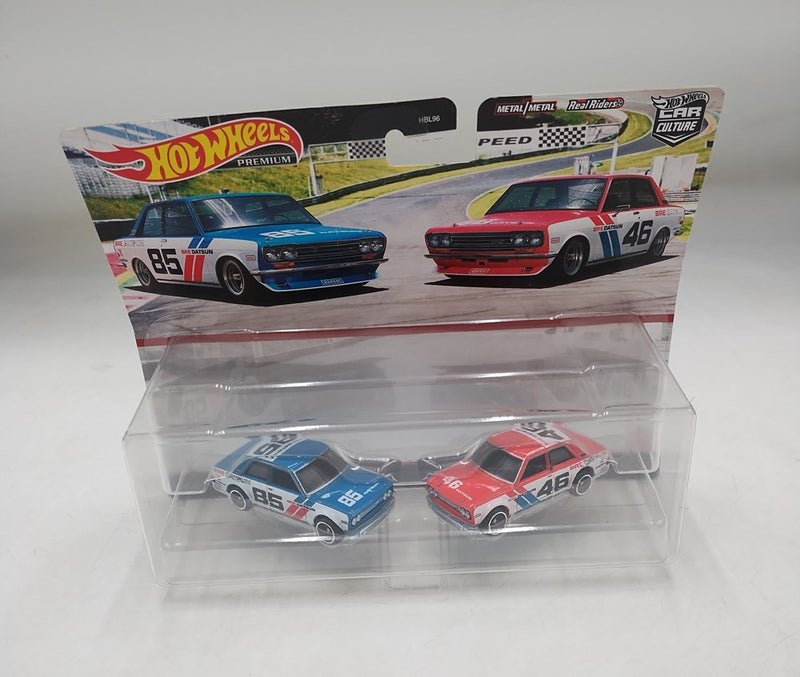 Hot Wheels HBM00 Premium Datsun 510 Car Toy Vehicle - 2-Pack