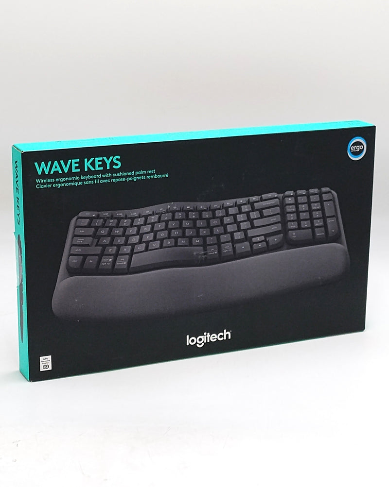 Logitech Wave Keys Bluetooth Keyboard - Black
