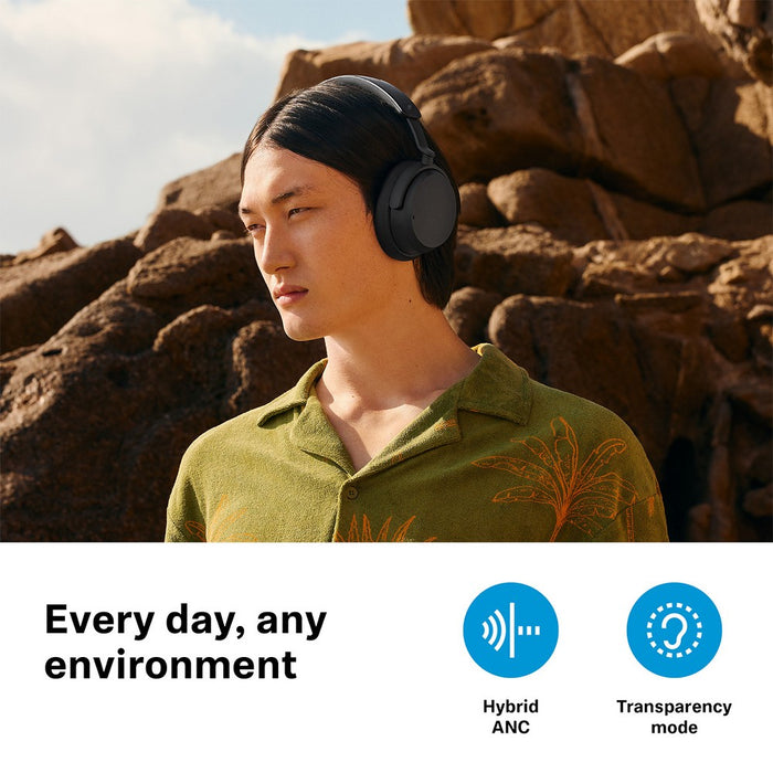 Sennheiser Accentum Wireless Bluetooth Headphones with AptX HD & Hybrid Active Noise Cancellation (Black)