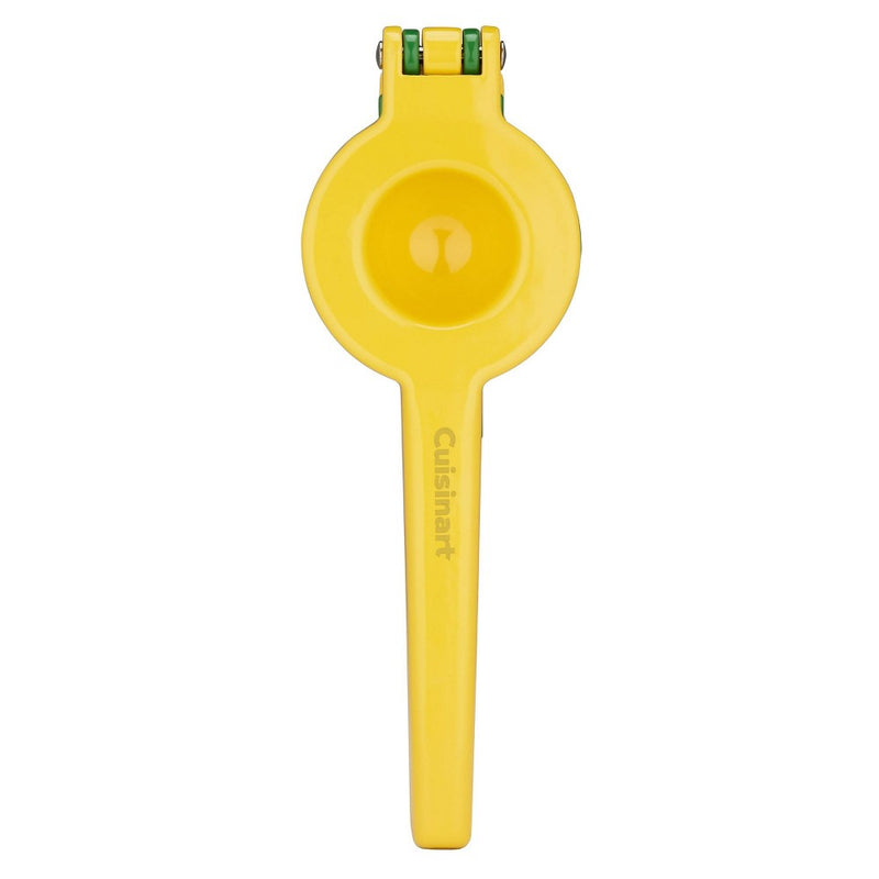 Cuisinart Dual Lemon and Lime Press: Aluminum Citrus Press, Dishwasher-Safe, Hand Wash, Yellow & Green, Juice Extractor