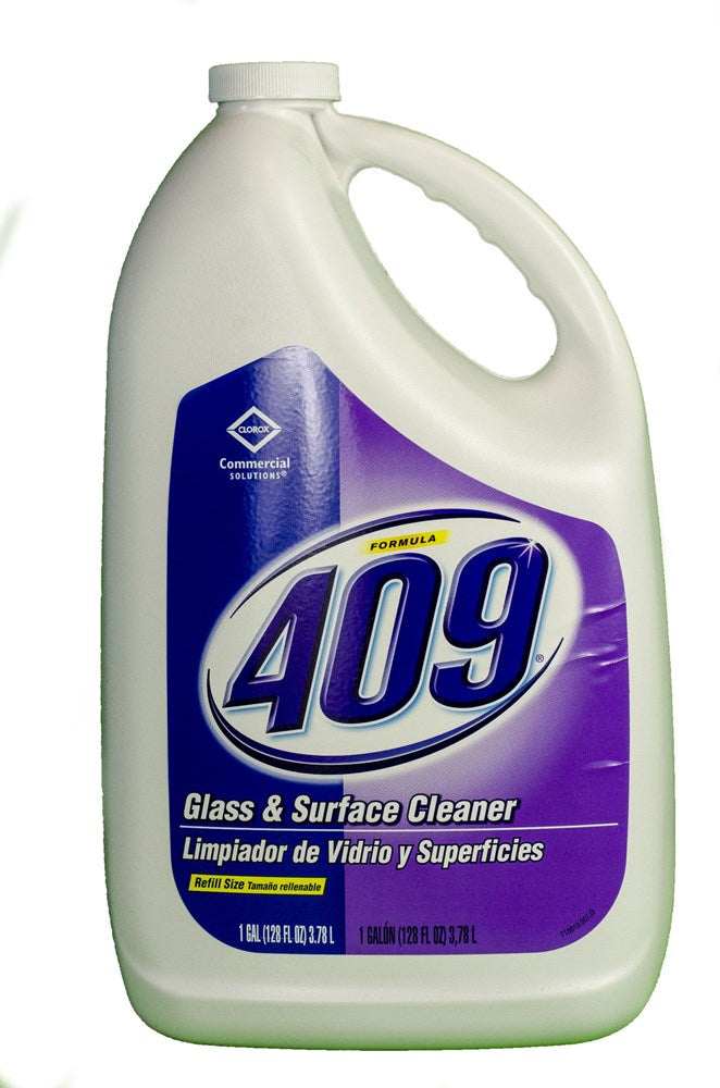 Cloroxpro Formula 409 Glass And Surface Cleaner, Healthcare Cleaning And Industrial Cleaning, Multi-Surface Cleaner, 128 Fl. Oz. - 03107