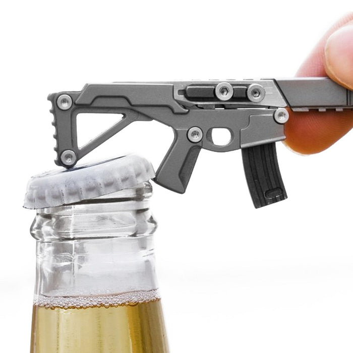 3Coil Puna, Small Keychain Multitool with Scalpel Knife, Screwdriver, Bottle Opener