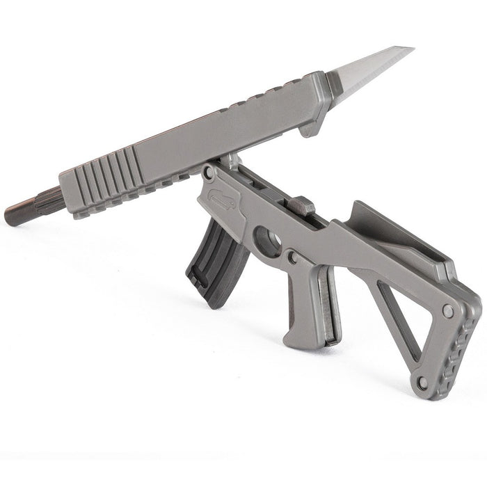 3Coil Puna, Small Keychain Multitool with Scalpel Knife, Screwdriver, Bottle Opener