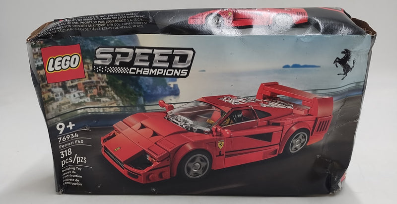 LEGO Speed Champions Ferrari F40 Supercar Building Set 76934 SEE DETAILS