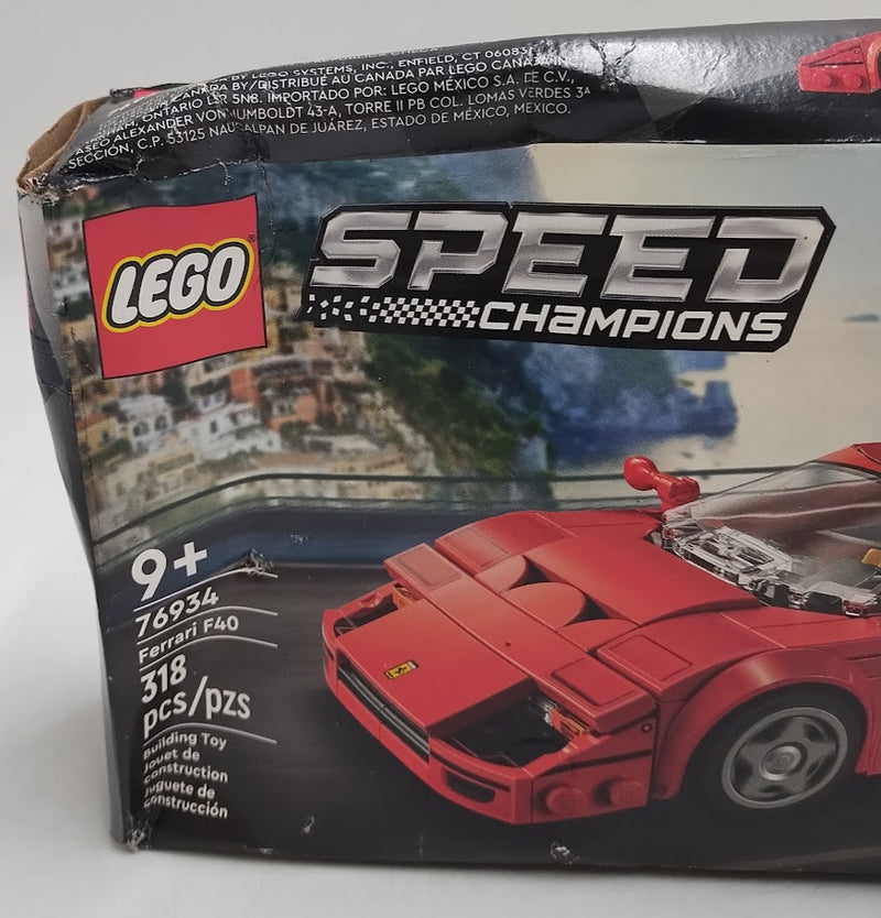 LEGO Speed Champions Ferrari F40 Supercar Building Set 76934 SEE DETAILS