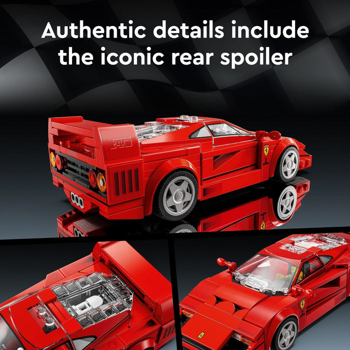 LEGO Speed Champions Ferrari F40 Supercar Building Set 76934