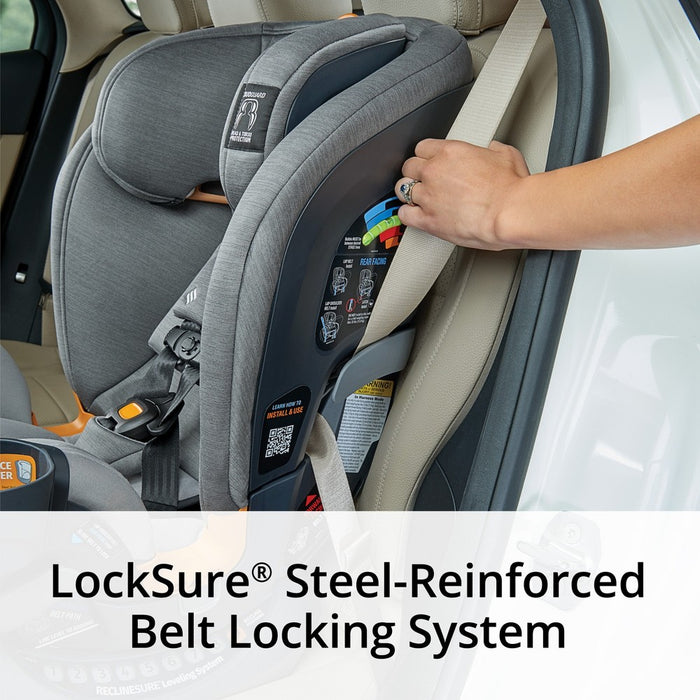 Chicco OneFit ClearTex All-in-One Convertible Car Seat - Lilac (LOCAL PICKUP ONLY)