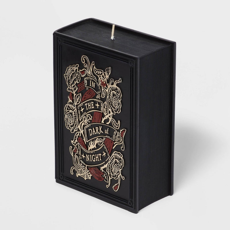 6'' Book of Spells Candle Black - Threshold