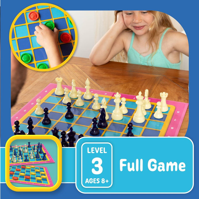 Family First Games Checkers & Chess Game