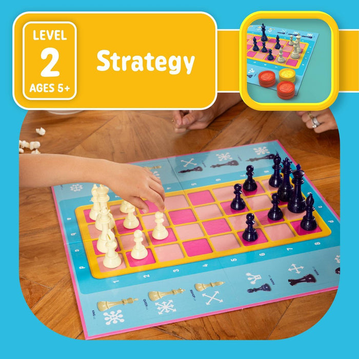 Family First Games Checkers & Chess Game
