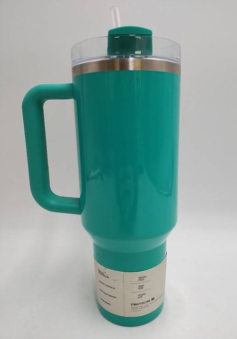 Stanley 40 oz Stainless Steel H2.0 Flowstate Quencher Tumbler Gumdrop Green