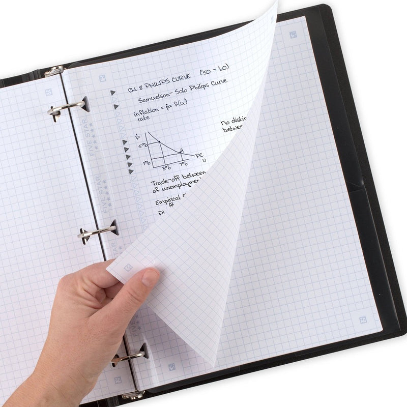 Five Star 80ct Graph Ruled Reinforced Filler Paper