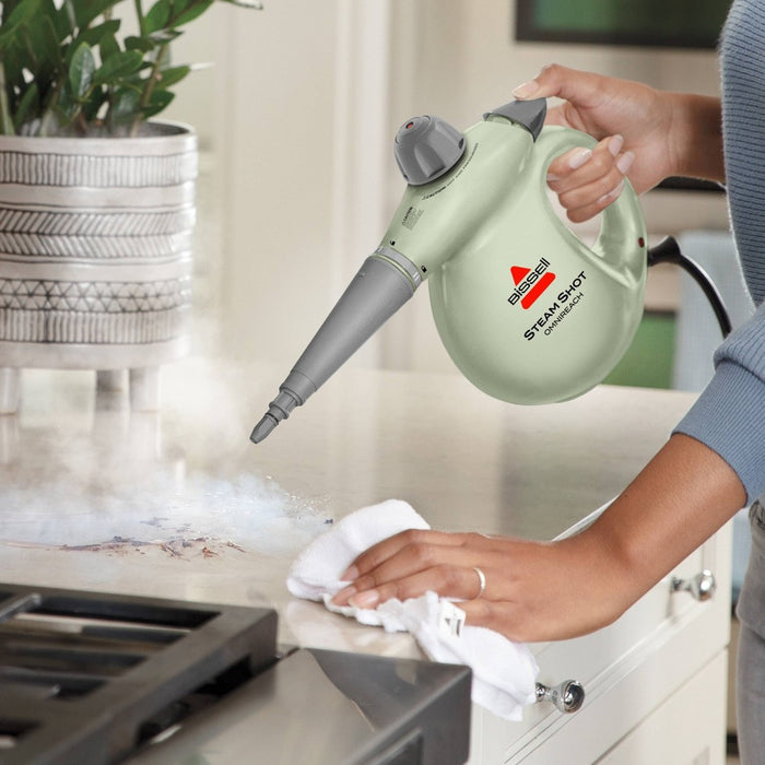 Bissell Steam Shot OmniReach - 4171L: Portable Electric Floor Cleaner, 6.6 Water Tank, 16ft Cord, Multipurpose Attachments
