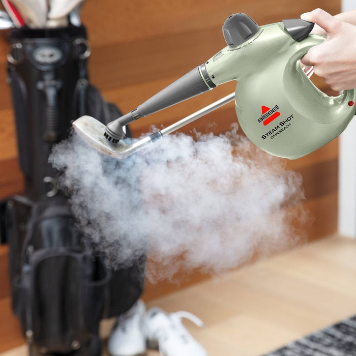 Bissell Steam Shot OmniReach - 4171L: Portable Electric Floor Cleaner, 6.6 Water Tank, 16ft Cord, Multipurpose Attachments