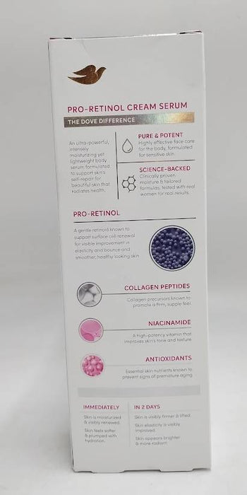 Dove Cream Serum Pro-Retinol and Firming Body Lotion - 8oz