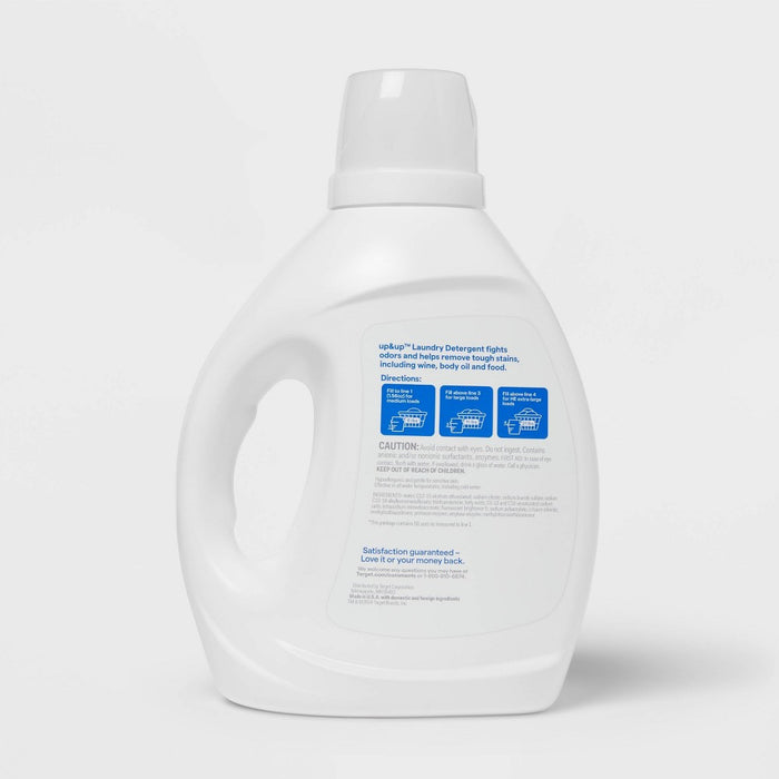 Laundry Detergent - Free & Clear - 92oz - up&up