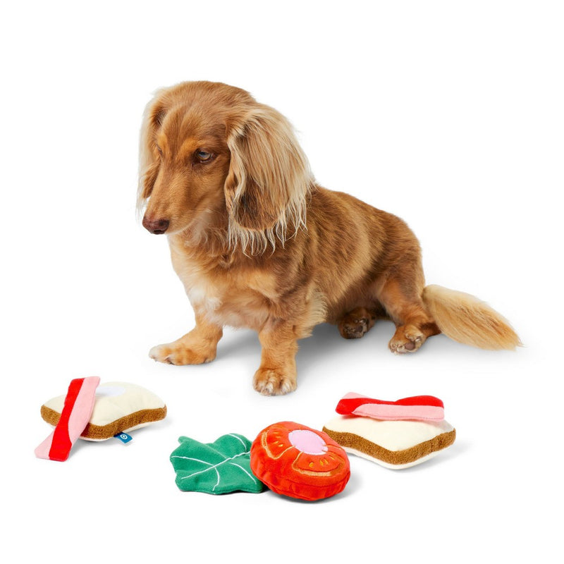 BLT Plush Dog Toy - The Cuddle Collab with Popeye