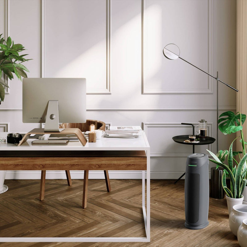 Germ Guardian Intelligent 22in Tower Air Purifier HEPA Filter UV-C Intellisense with AQI: UV Light Sanitizer, 500-800 sq. ft. Coverage (LOCAL PICKUP ONLY)