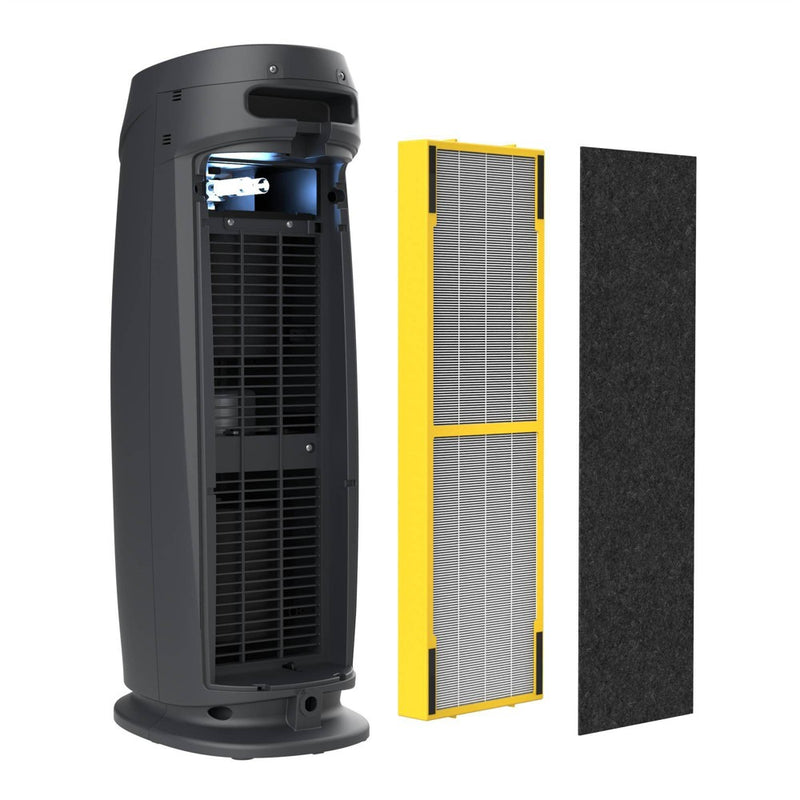Germ Guardian Intelligent 22in Tower Air Purifier HEPA Filter UV-C Intellisense with AQI: UV Light Sanitizer, 500-800 sq. ft. Coverage (LOCAL PICKUP ONLY)