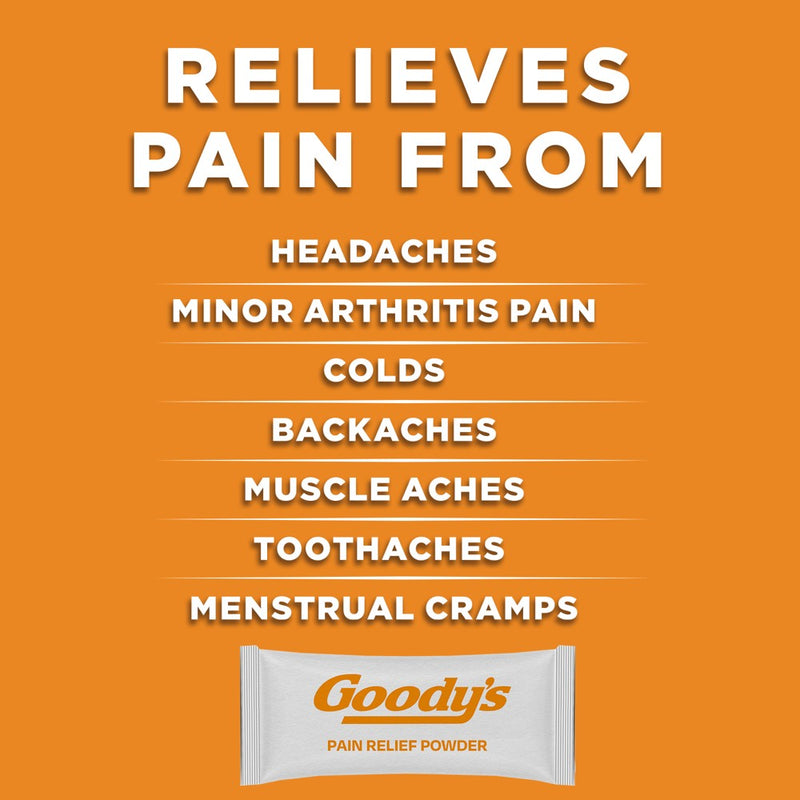 Goody's Extra Strength Headache and Pain Relief Powder - Acetaminophen - Cool Orange - 24ct