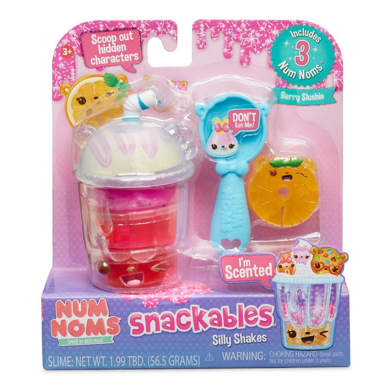Num Noms Snackables Silly Shakes - Berry Slushie Smoothie Scented Slime