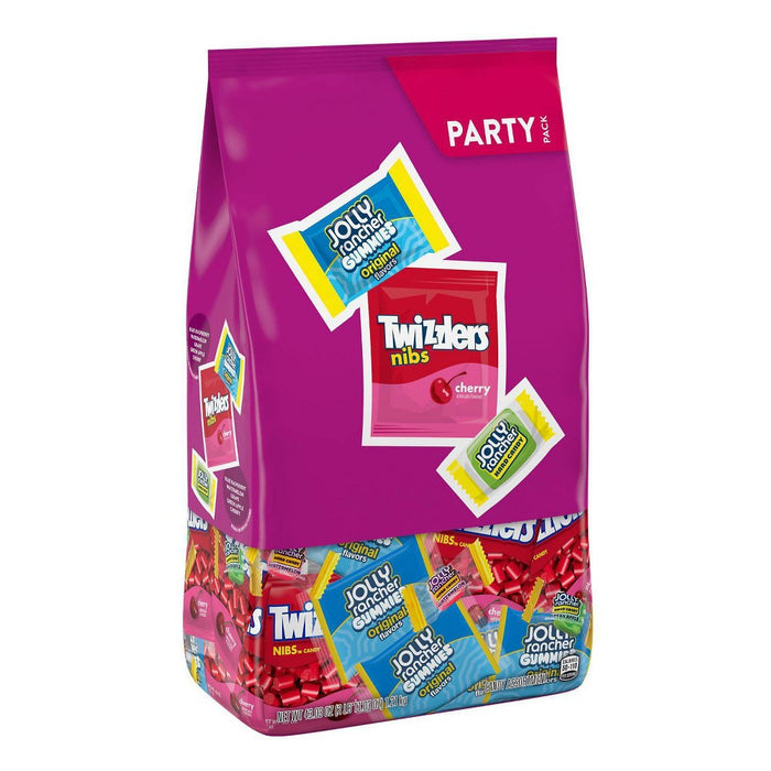 Jolly Rancher and Twizzlers Assorted Fruit Flavored Party Bag Candy - 43.03oz