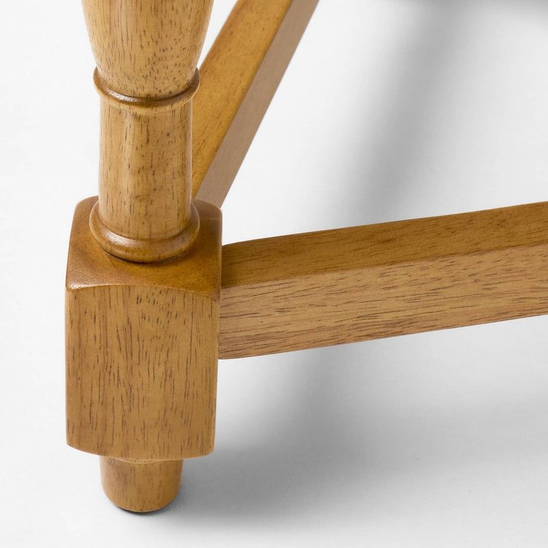 Scalloped Accent Table Light Oak - Threshold designed with Studio McGee (LOCAL PICKUP ONLY)