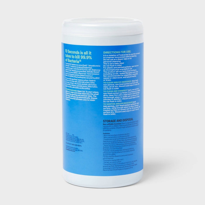Fresh All Purpose Disinfecting Wipes - 75ct - up&up