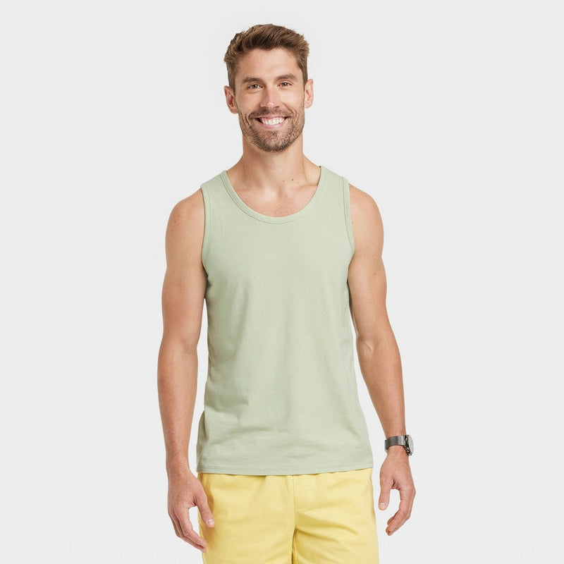 Men's Tank Top - Goodfellow & Co Light Green S
