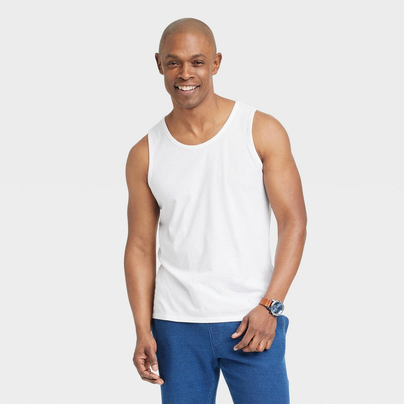 Men's Tank Top - Goodfellow & Co White XXL