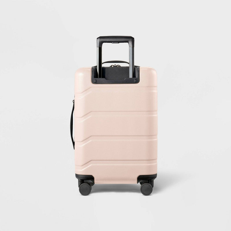 Hardside Carry On Suitcase Pink - Open Story