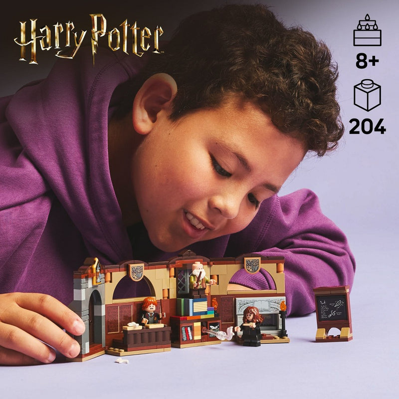 LEGO Harry Potter Hogwarts Castle Charms Class, Wizard Building Toy 76442