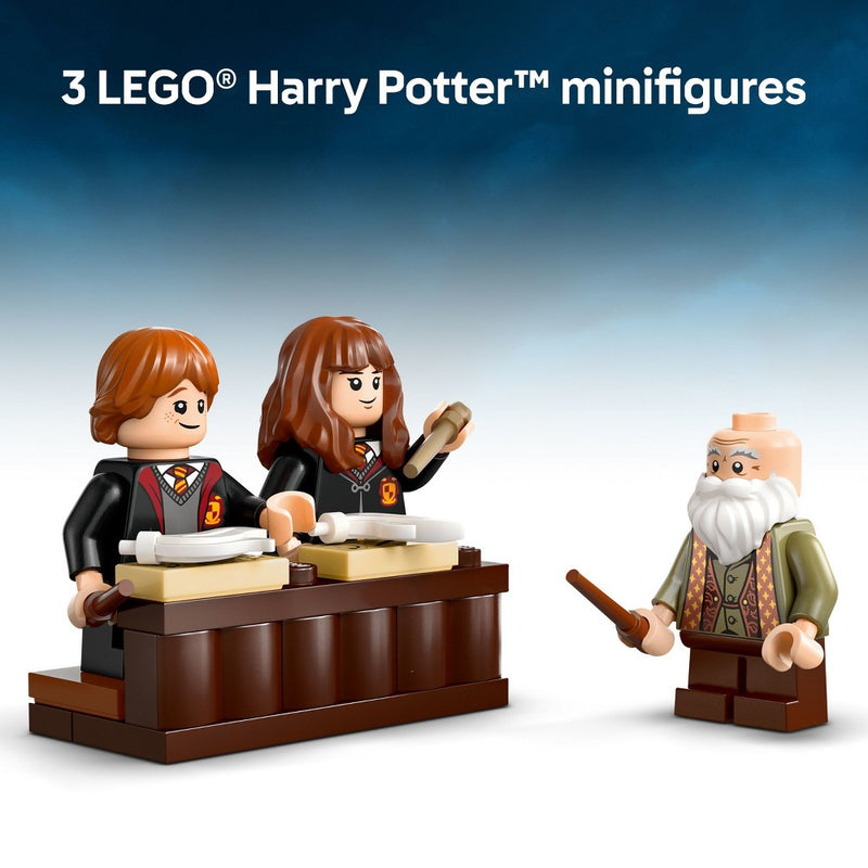 LEGO Harry Potter Hogwarts Castle Charms Class, Wizard Building Toy 76442