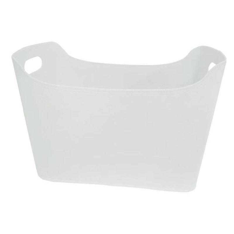 Felt Basket with Two Handles Large Cream - Bullseye's Playground