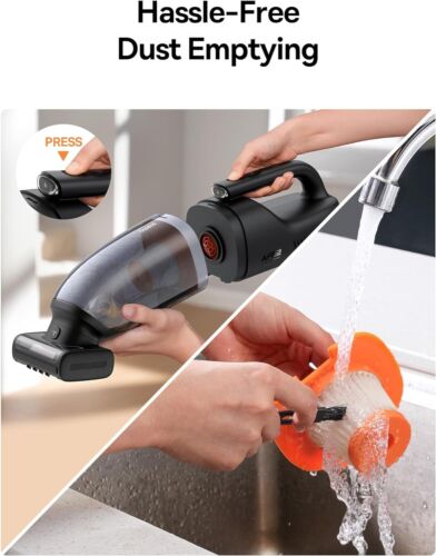 Baseus Handheld Cordless Vacuum Cleaner AP02 for Car, Pet Hair with LED Light