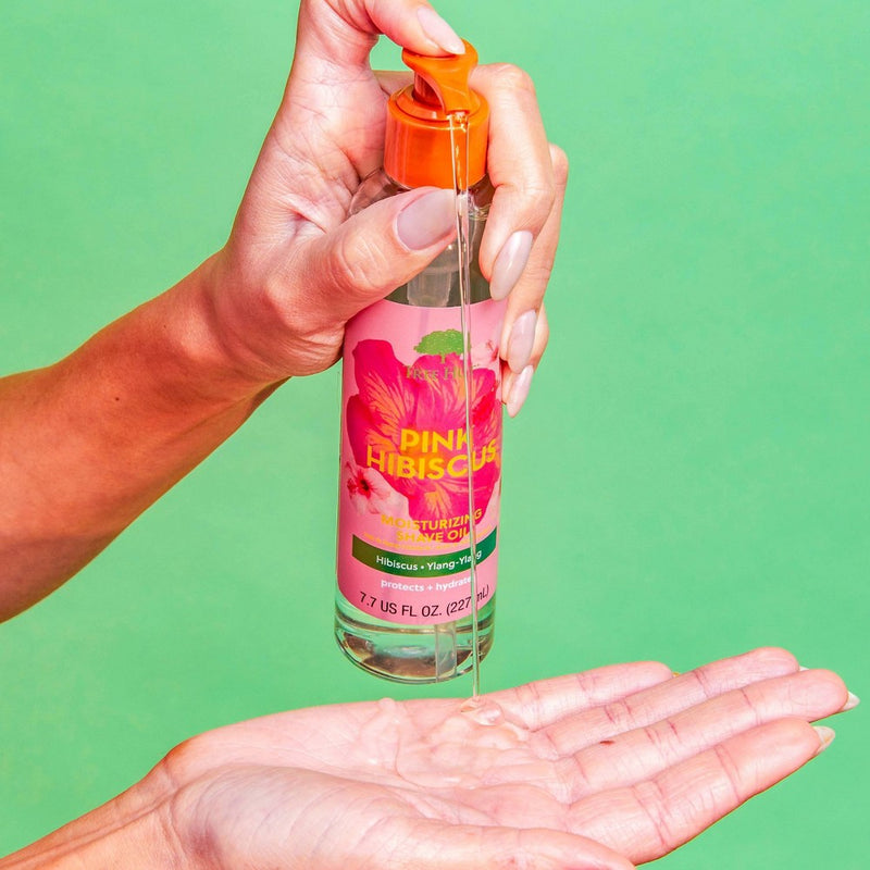 Tree Hut Pink Hibiscus Bare Moisturizing Shave Oil - 7.7 fl oz