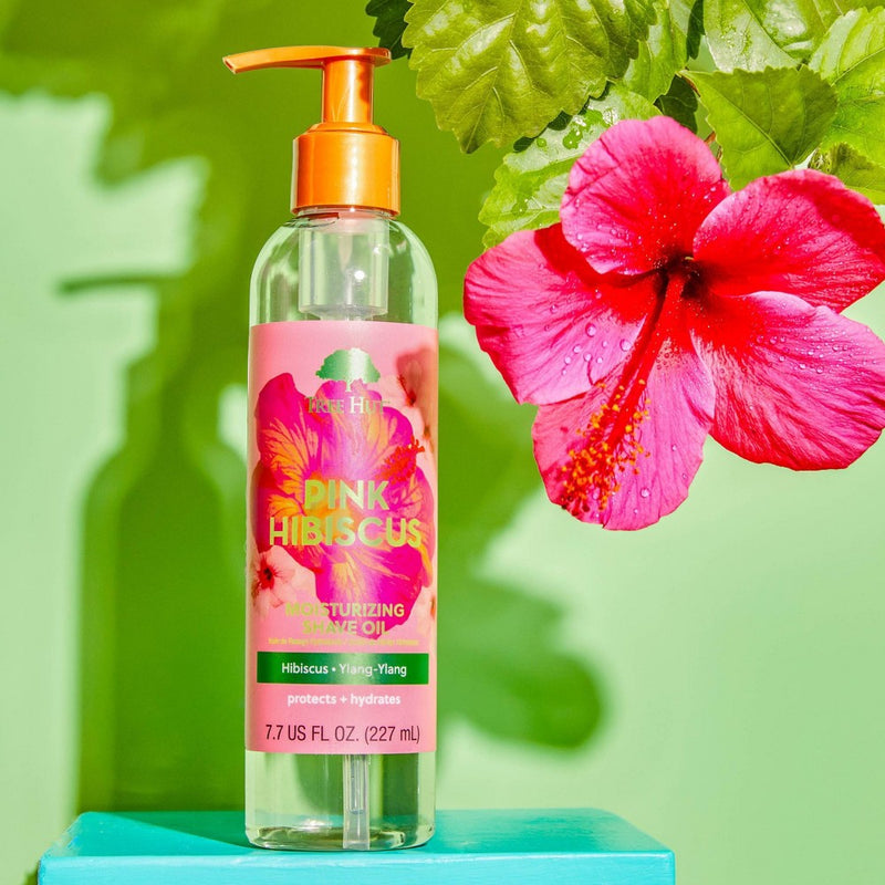 Tree Hut Pink Hibiscus Bare Moisturizing Shave Oil - 7.7 fl oz