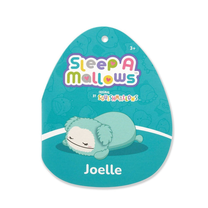 Squishmallows 18" Large Plush Joelle Teal Bigfoot Sleepamallows