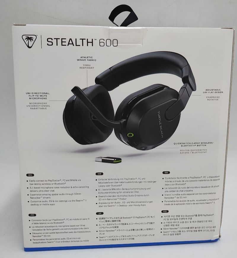 Turtle Beach Stealth 600 Gen 3 Wireless Headset for PlayStation - Black