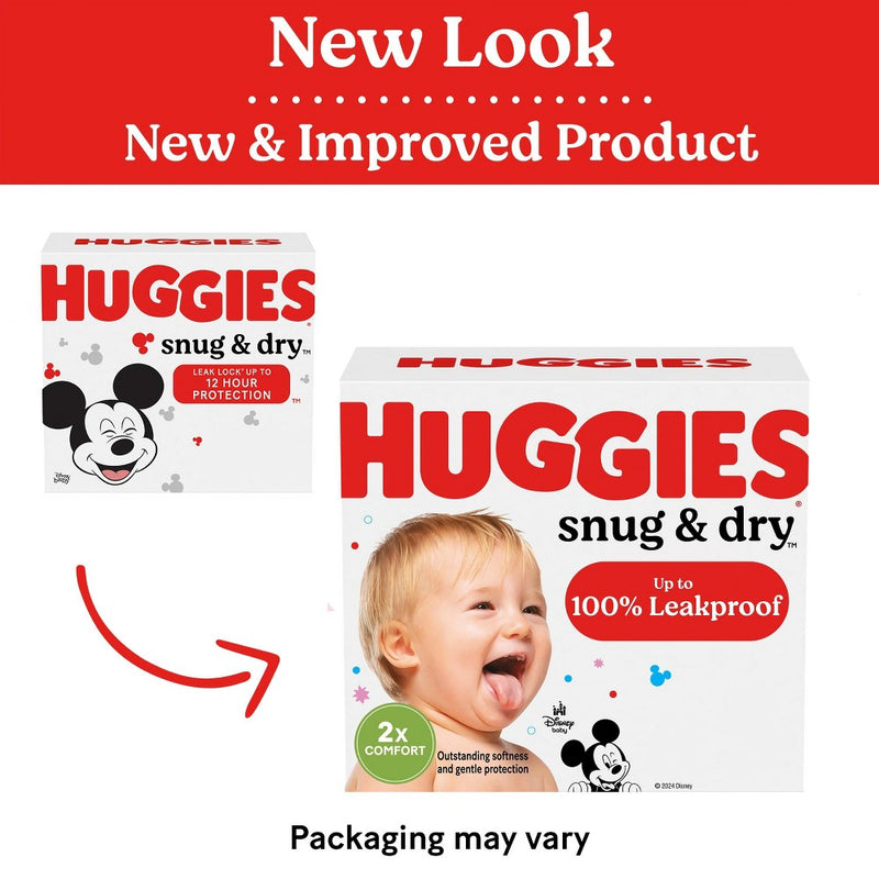 Huggies Snug & Dry Diapers Jumbo Pack - Size 3 - 31ct